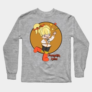 Cartoon Baristas - Pumpkin Spice Long Sleeve T-Shirt